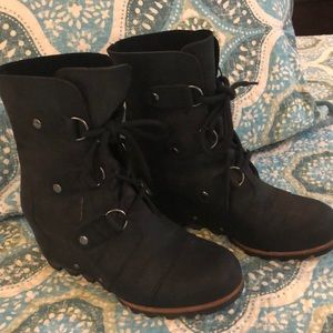 Sorel Joan of Arctic Wedge Size 9
